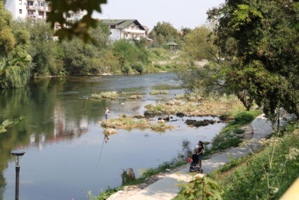 Vrbas vodostaj suša