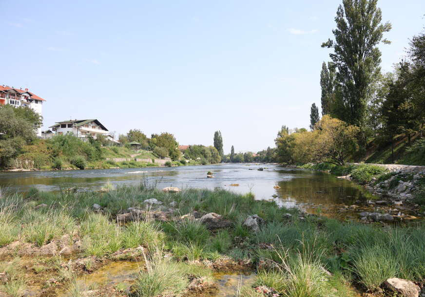 Vrbas vodostaj suša