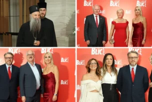 Direktorka Ringier Srbija Jelena Drakulić Petrović na proslavi 28. rođendana Blica sa gostima