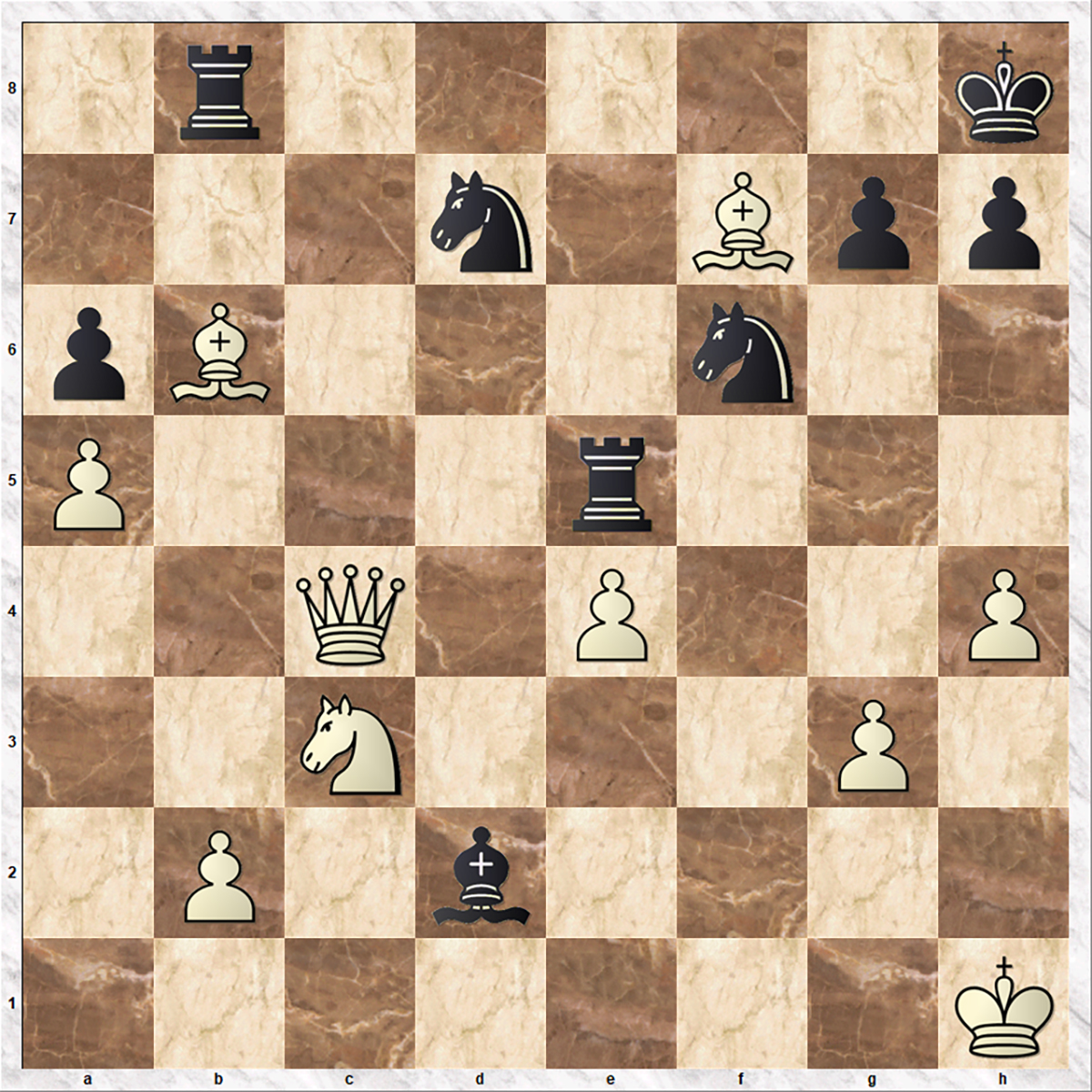 pozicija iz partije Karpov - Polugajevski