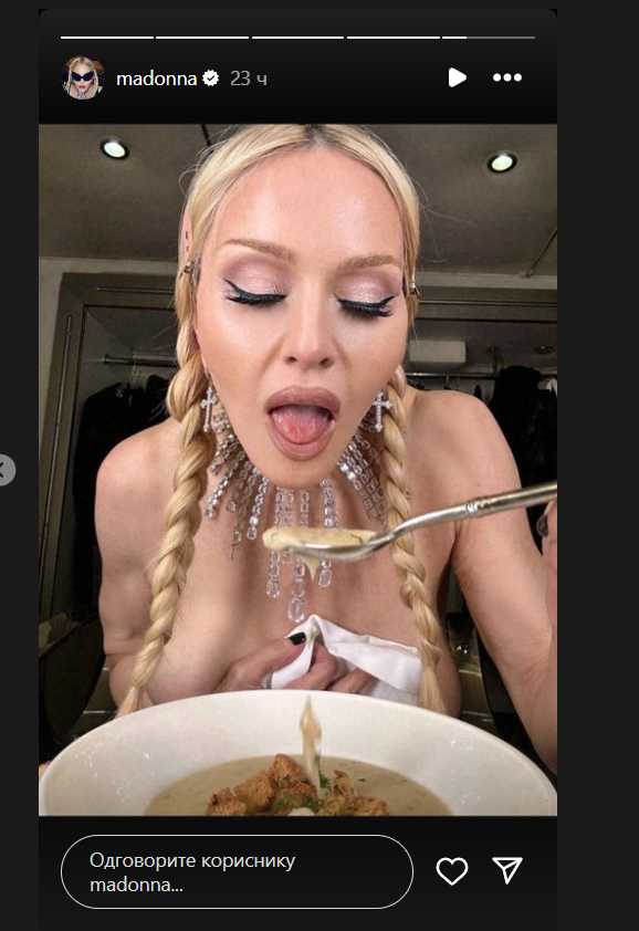 FOTO: MADONNA/INSTAGRAM/SCREENSHOT