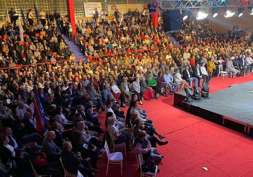 Narodni front, tribina Obilićevo