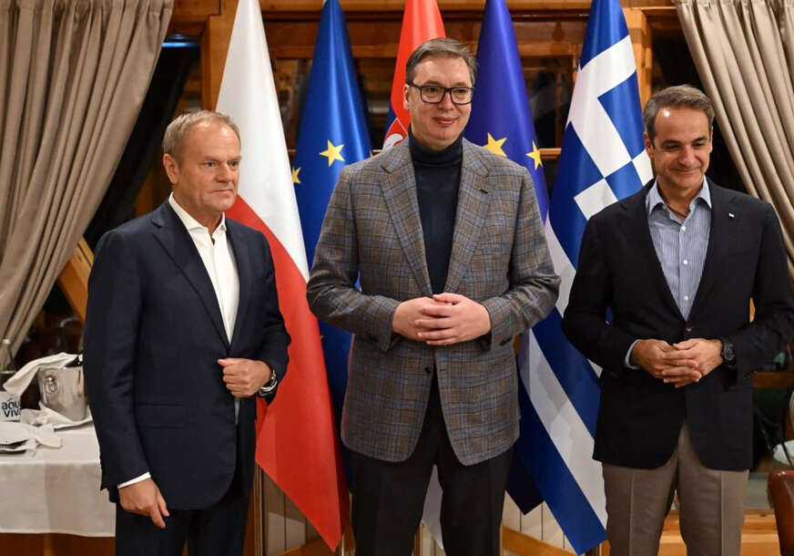 "Velika čast mi je što mogu da ugostim PREMIJERE POLJSKE I GRČKE" Vučić istakao da je ponosan što predstavlja Srbiju
