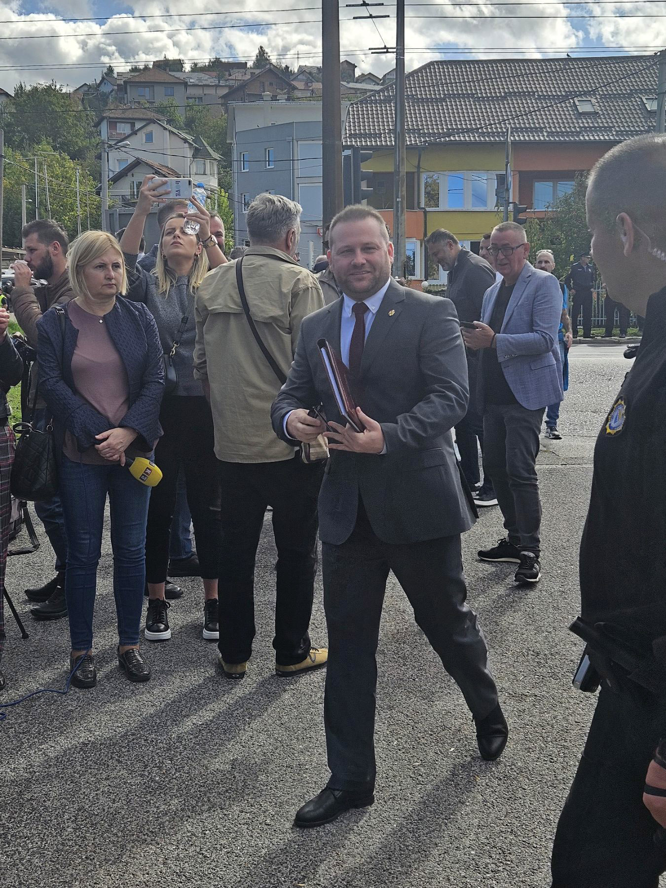 Miloš Lukić stigao u Sud BiH