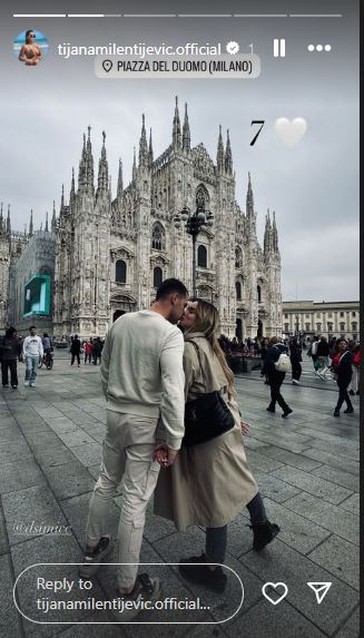 Tijana Milentijević sa dečkom