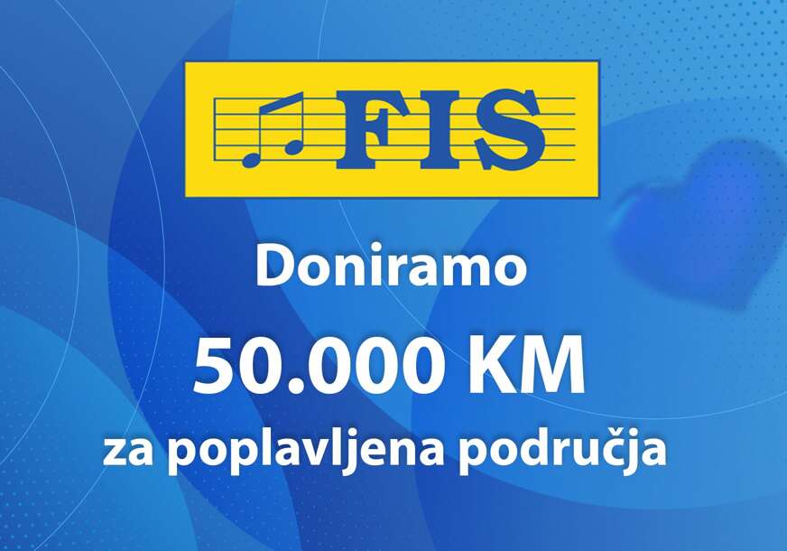 Kompanija FIS Vitez donirala 50.000 KM pomoći opštinama pogođenim poplavama