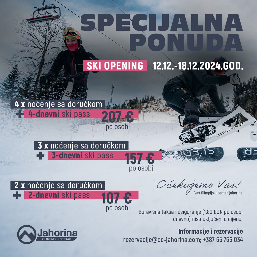 FOTO: OC JAHORINA