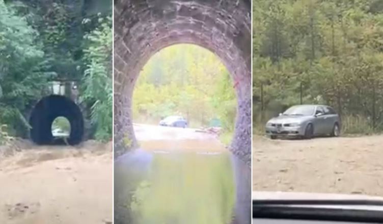 (VIDEO) JEZIVO Ovako izgleda jedini alternativni put od Jablanice prema Mostaru, ali samo za interventna vozila