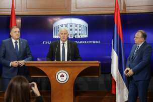 Milorad Dodik, Dragan Čović i Nermin Nikšić