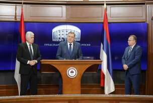 Milorad Dodik, Dragan Čović i Nermin Nikšić