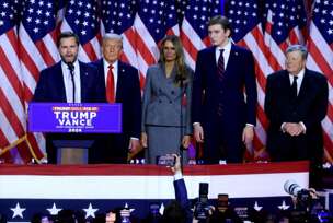 Donald Tramp, Melanija Tramp, Baron Tramp