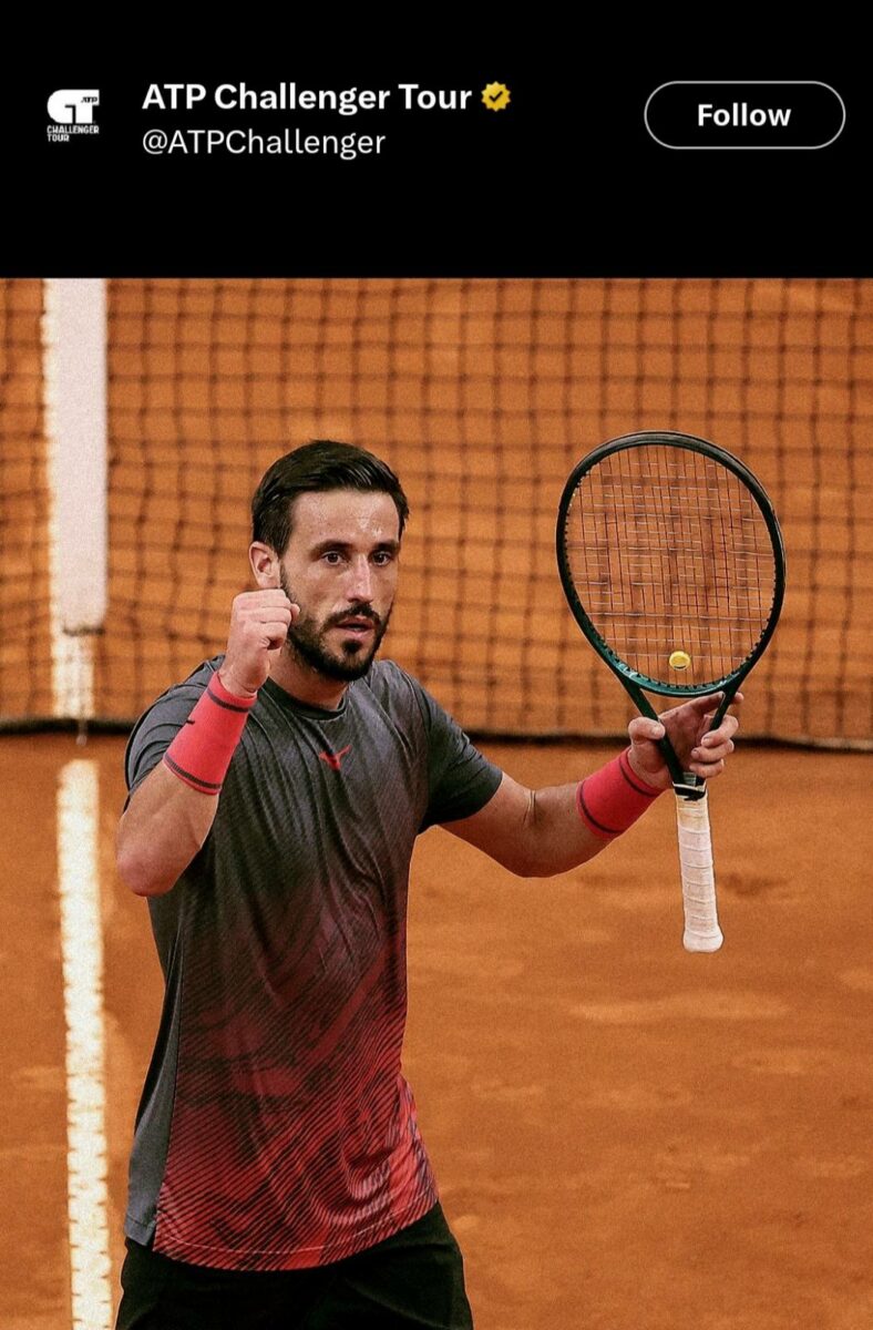 FOTO: ATP CHALLENGER TOUR/TWITTER/SCREENSHOT