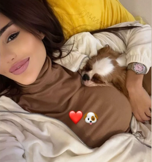 Ana Korać sa psom