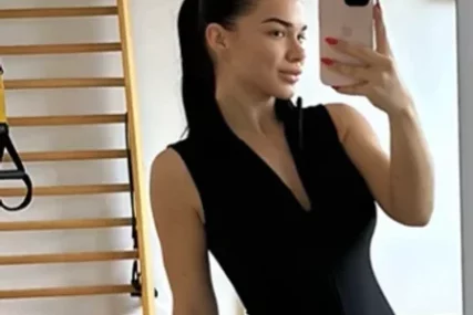 (FOTO) SIVI TOPIĆ I CRNA TRENERKA Bivša žena Nikole Rađena pokazala kako se zateže u teretani