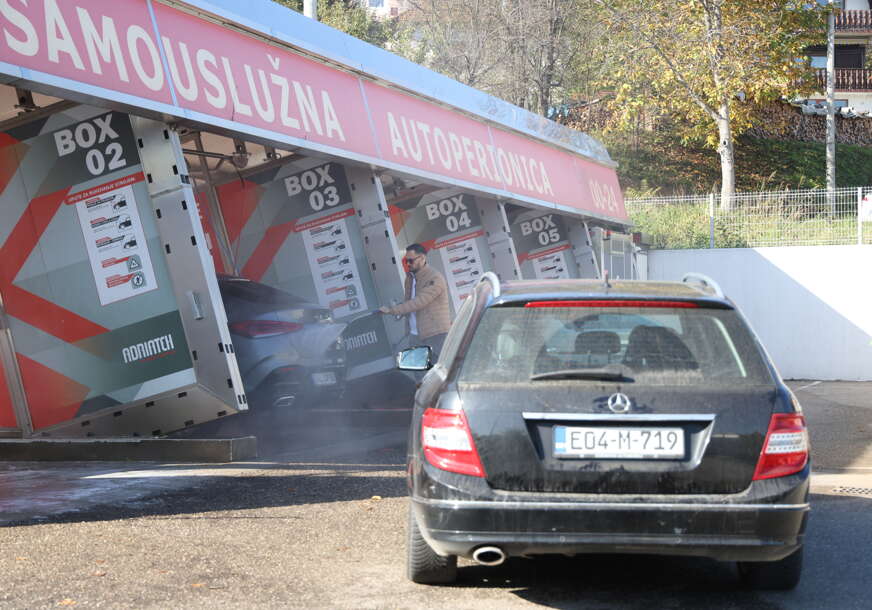 samouslužna auto praona