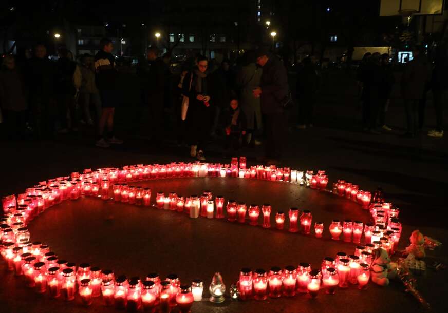 paljenje svijeća ispred škole u zagrebu 