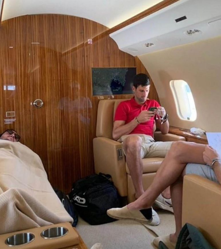 Đokovićev avion