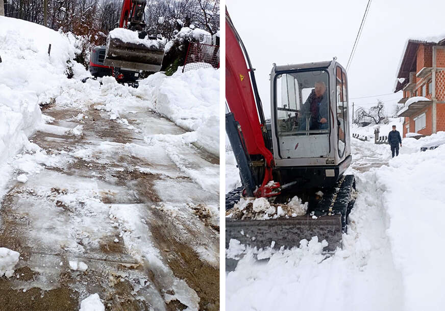 čišćenje snijega u Obilićevu