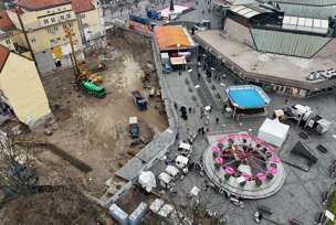 luna park pored hotela Palas