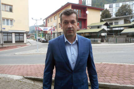 Načelnik opštine Srebrenica Miloš Vučić