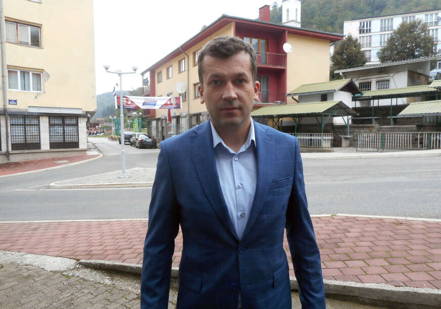 Načelnik opštine Srebrenica Miloš Vučić