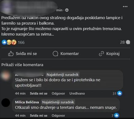 Objava na Fejsbuku