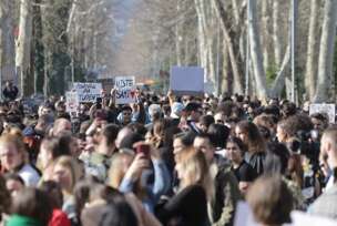 rotest studenata u kampusu