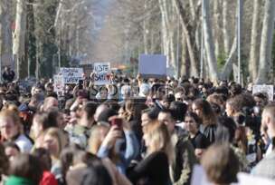 rotest studenata u kampusu