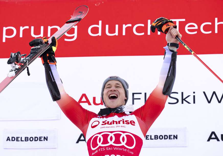 Švajcarac ne da 1. mjesto: Odermatu veleslalom u Adelbodenu