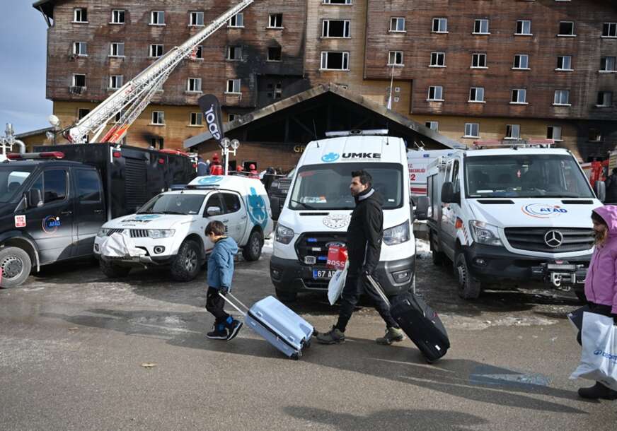 Požar u hotelu na skijalištu u sjevernoj Turskoj