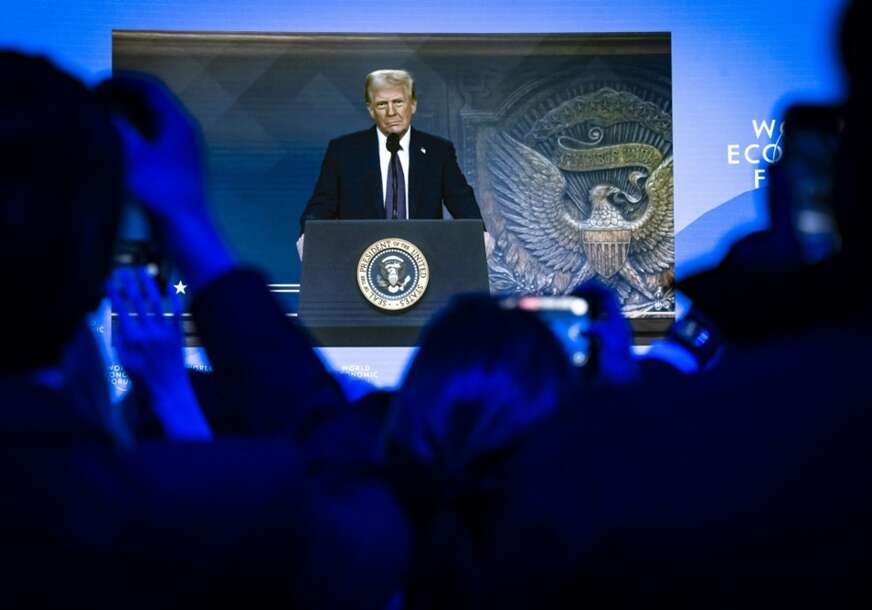 Donald Tramp u Davosu