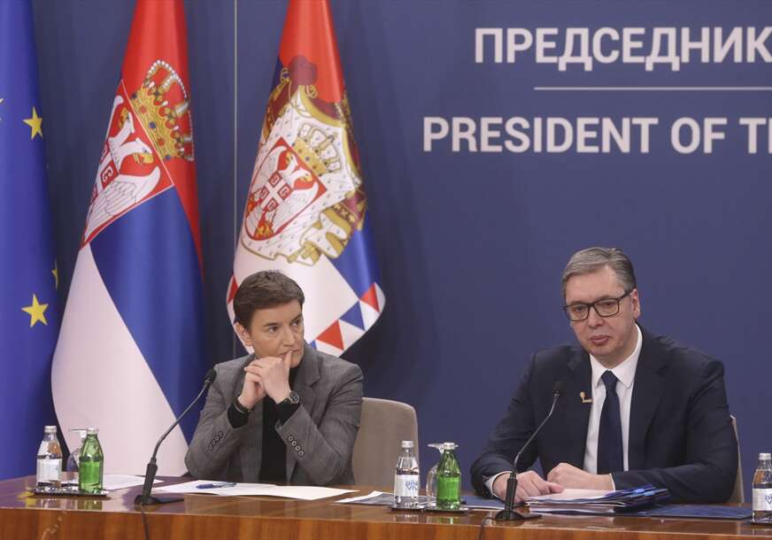 Ana Brnabić i Aleksandar Vučić