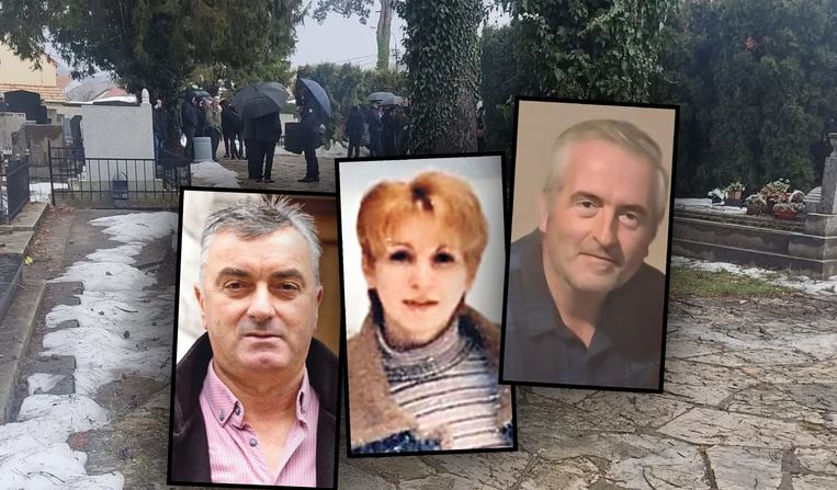 (FOTO) CETINJE OKOVANO TUGOM Najbliži ispraćaju 3 žrtve masakra, svi u suzama
