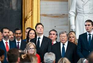 Ilon Mask na inauguraciji Donalda Trampa