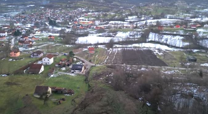 Klizište u Maglaju 