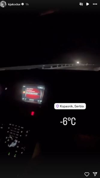 Kija Kocar vozi bijesnu mašinu