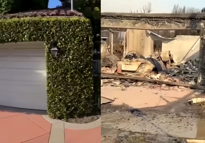 (VIDEO) UNIŠTENI DIJELOVI KALIFORNIJE Pojavio se snimak ulica Los Anđelesa prije i nakon požara