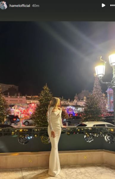 Melina Džinović u Monaku