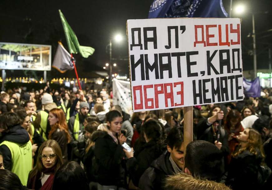 protest studenata u Beogradu