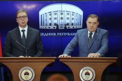 Milorad Dodik i Aleksandar Vučić