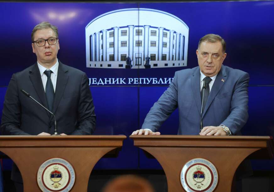 Milorad Dodik i Aleksandar Vučić