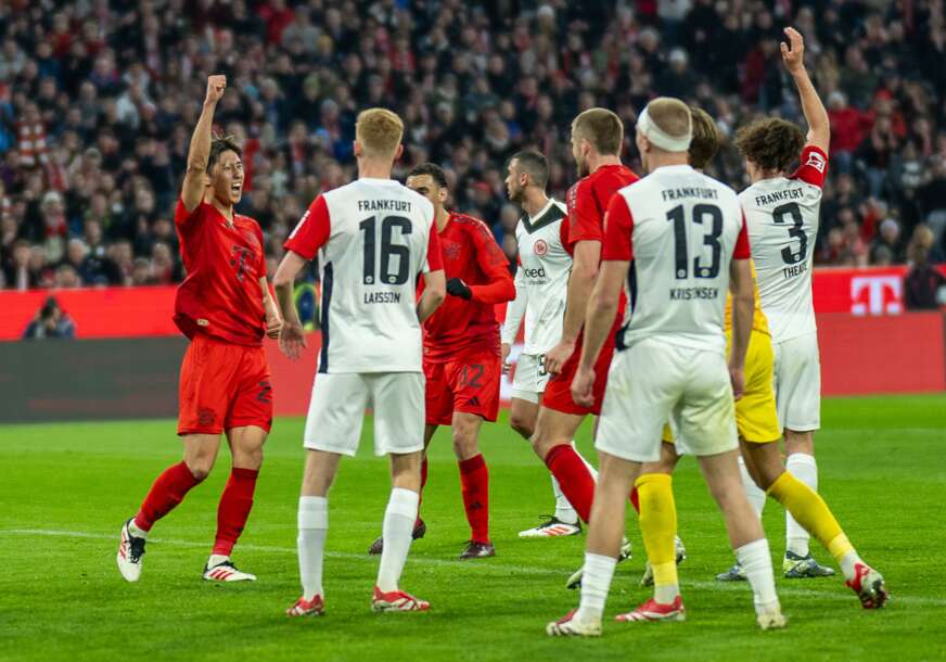 Bajern "spakovao" 4 pogotka Frankfurtu: Kejn i družina gaze prema tituli Bundeslige