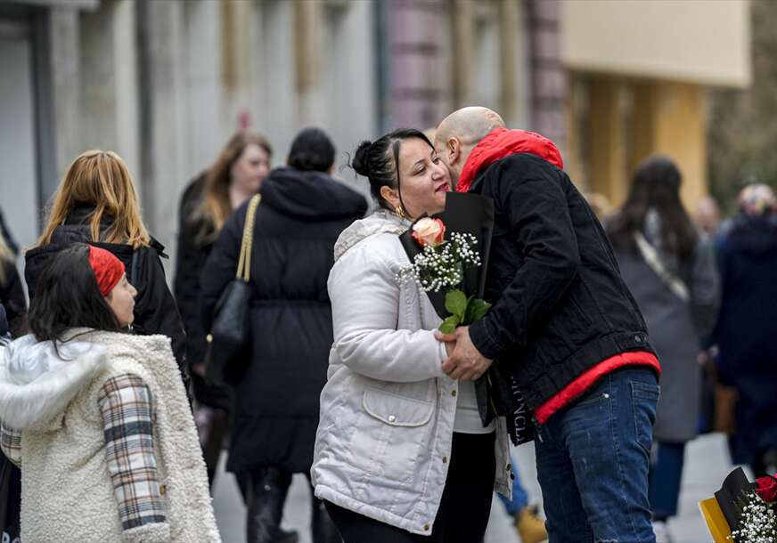 valentinovo na ulicama sarajeva