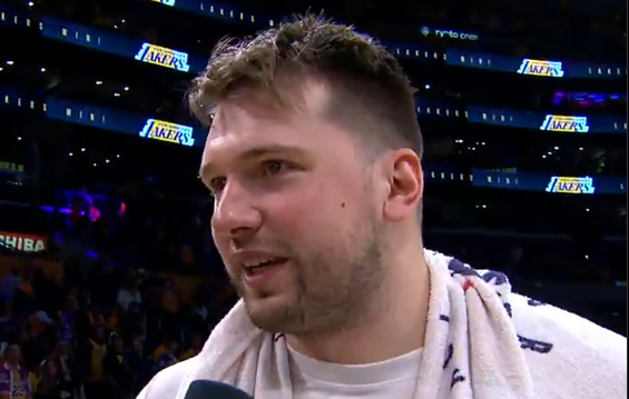 (VIDEO) "Ovo je specijalno čovječe" Dončić ne krije oduševeljenje zbog povratka na teren i debija u dresu Lejkersa