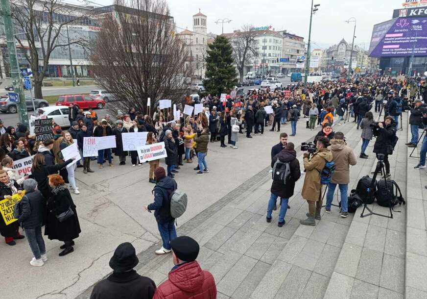 Protesti studenata u Sarajevu