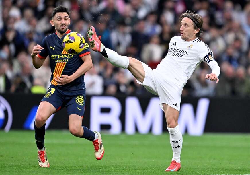 detalj iz meča Real Madrid - Đirona