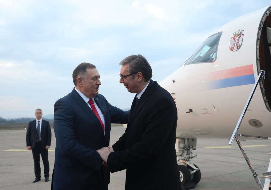 Milorad Dodik i Aleksandar Vučić