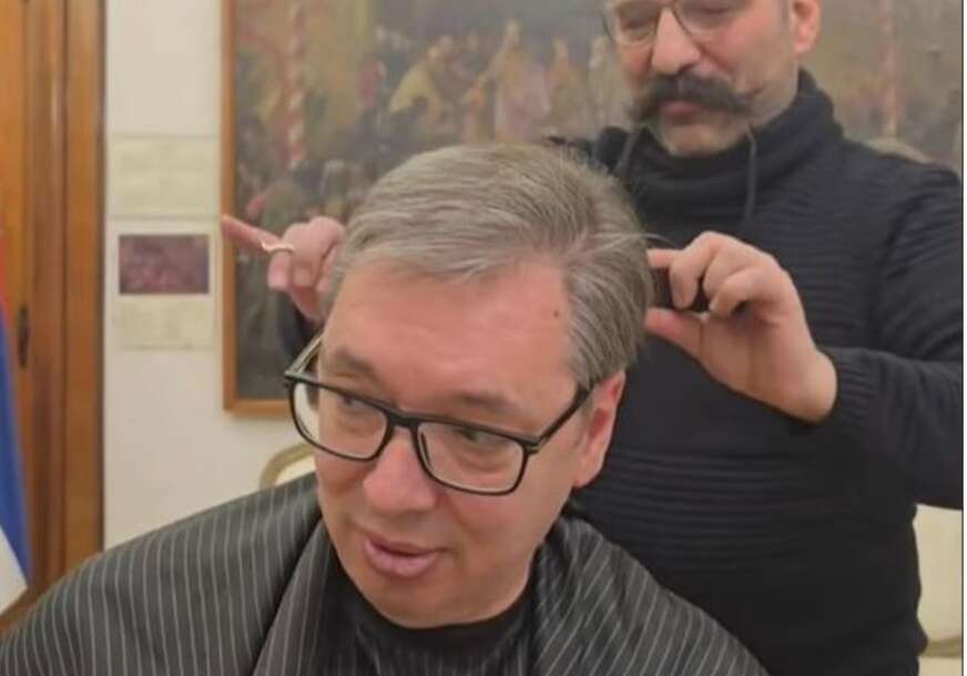 Aleksandar Vučić kod fizera