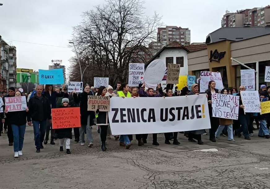 Protest u Zenici