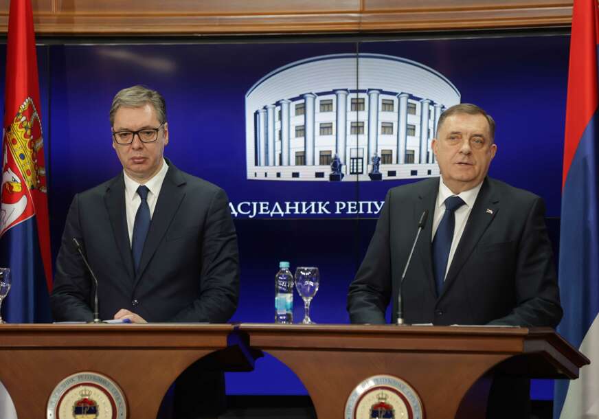 "Srbija nikada neće ostaviti na cjedilu Srpsku" Vučić poručio da vjeruje u OSLOBAĐAJUĆU PRESUDU Miloradu Dodiku